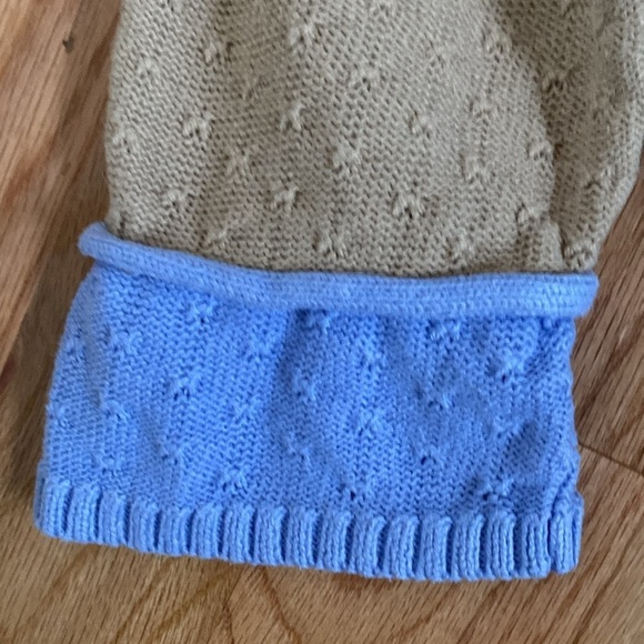 Vintage Y2K 90s Patchwork Cardigan Sweater Womens XL Cotton Pastels Cottagecore - Picture 5 of 11